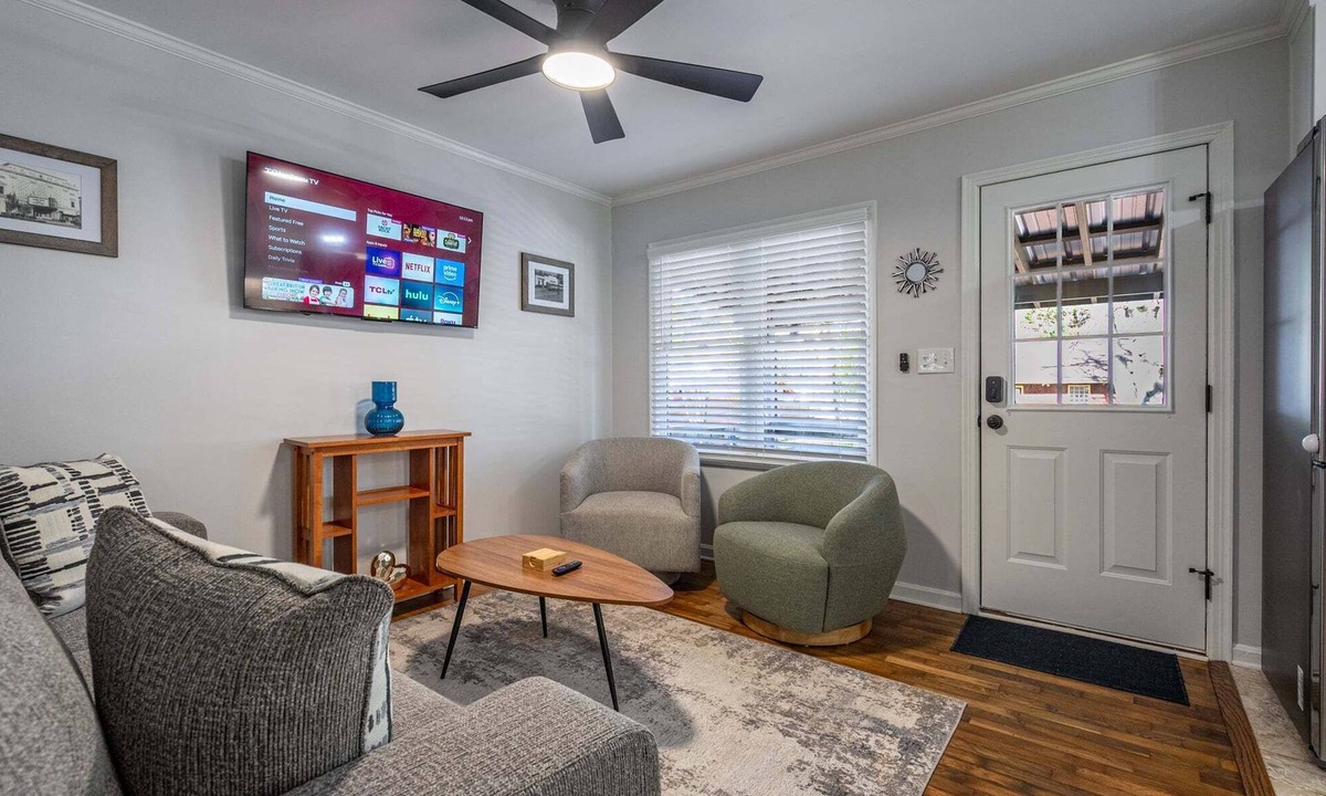 Cartersville Cottage | Renovated Cottage Steps from Savoy Auto Museum