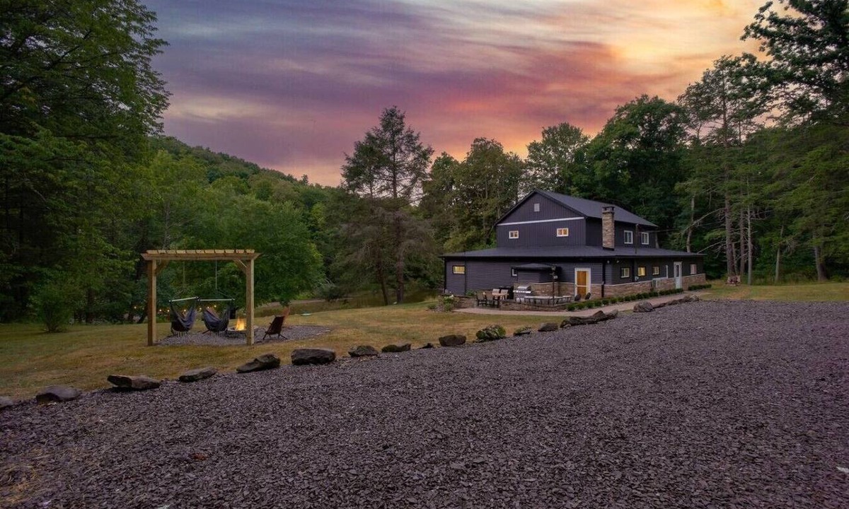 Grantsville House | Riverfront Sauna! Sunken Hot Tub with river views!