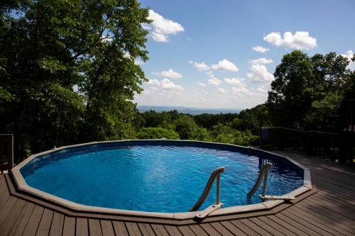 Menlo House | Scenic A-Frame - Pool, Hot Tub & Panoramic Views