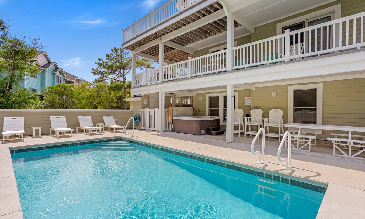 Ocean Hill House | Sea The Light: 6BR w/Pool, Hot Tub, Walk Beach