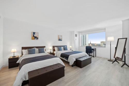 Atlantic City Apartment | Sleep SIX CozySuites, 1BR 2BA on the Boardwalk