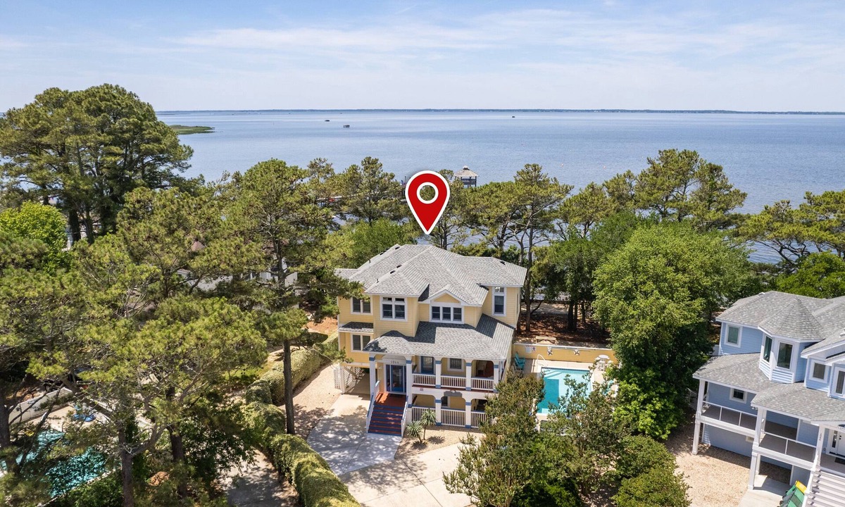 Corolla Light House | Soundfront, Private Pool, Hot Tub, Sound views! 519, Bay Breeze