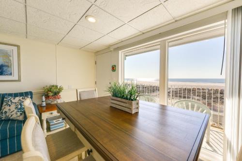Wildwood Crest House | Stunning Beachfront Condo w/Panoramic Ocean View