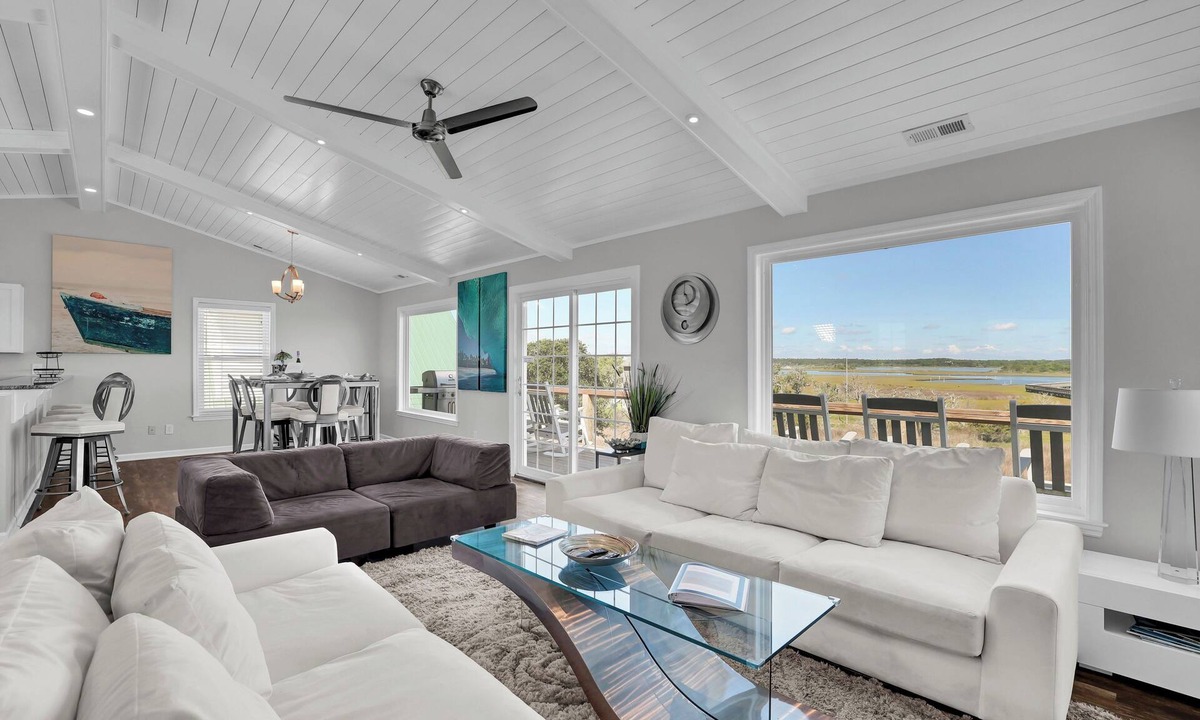 Surf City House | Stunning Sunset Water Views