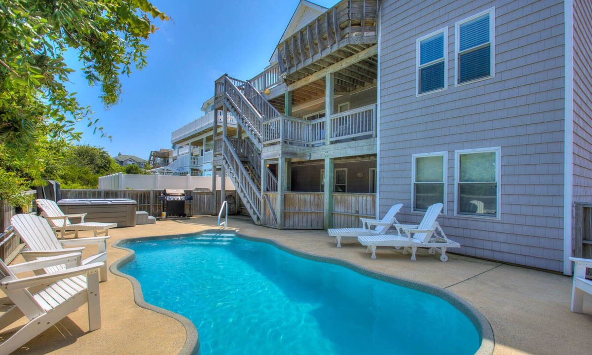 Ocean Sands House | Sweet Dreams: Pool, Hot Tub, 1-Min Walk Beach