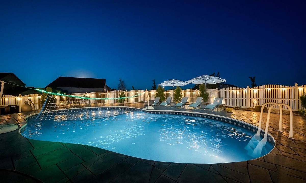 Papillion House | Sweet Escape Farmhouse with Pool and Movie Room