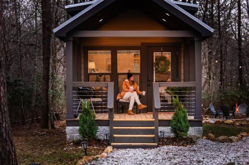 Tracy City House | The Cozy Doe Tiny Home in the Woods with Fire Pit