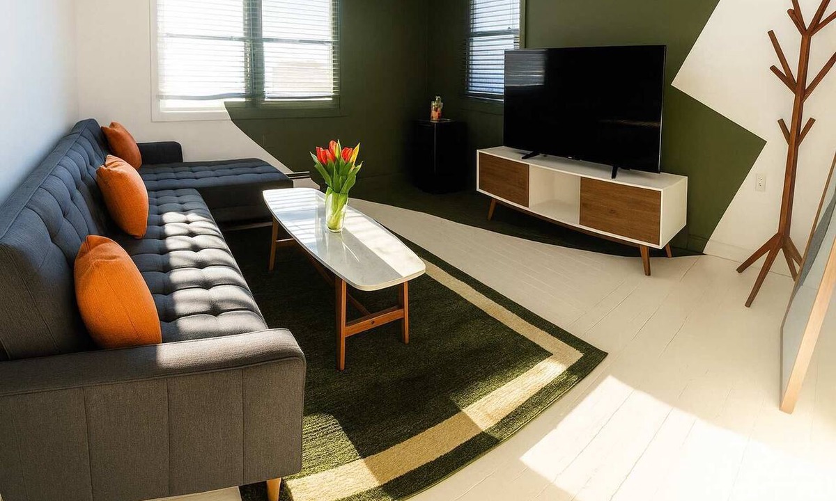 Queens Apartment | The High Tide 2BR with Redecorated Living Room #3