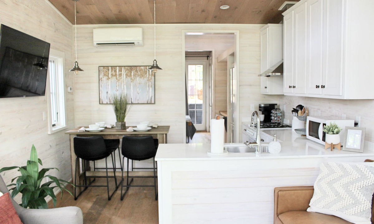 Tracy City Cottage | Trail House: Tiny Home w/hot tub and large outdoor deck w/firepit