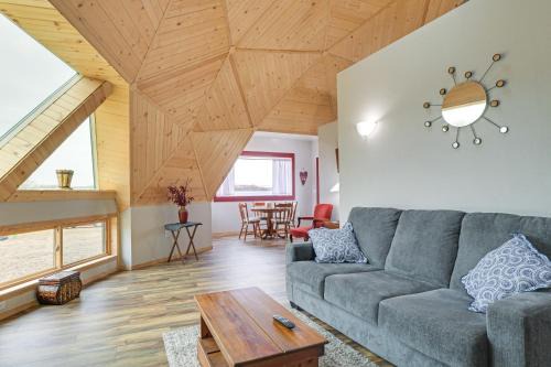 Menomonie House | Unique Dome Home in Menomonie: 2 Mi to Main St!