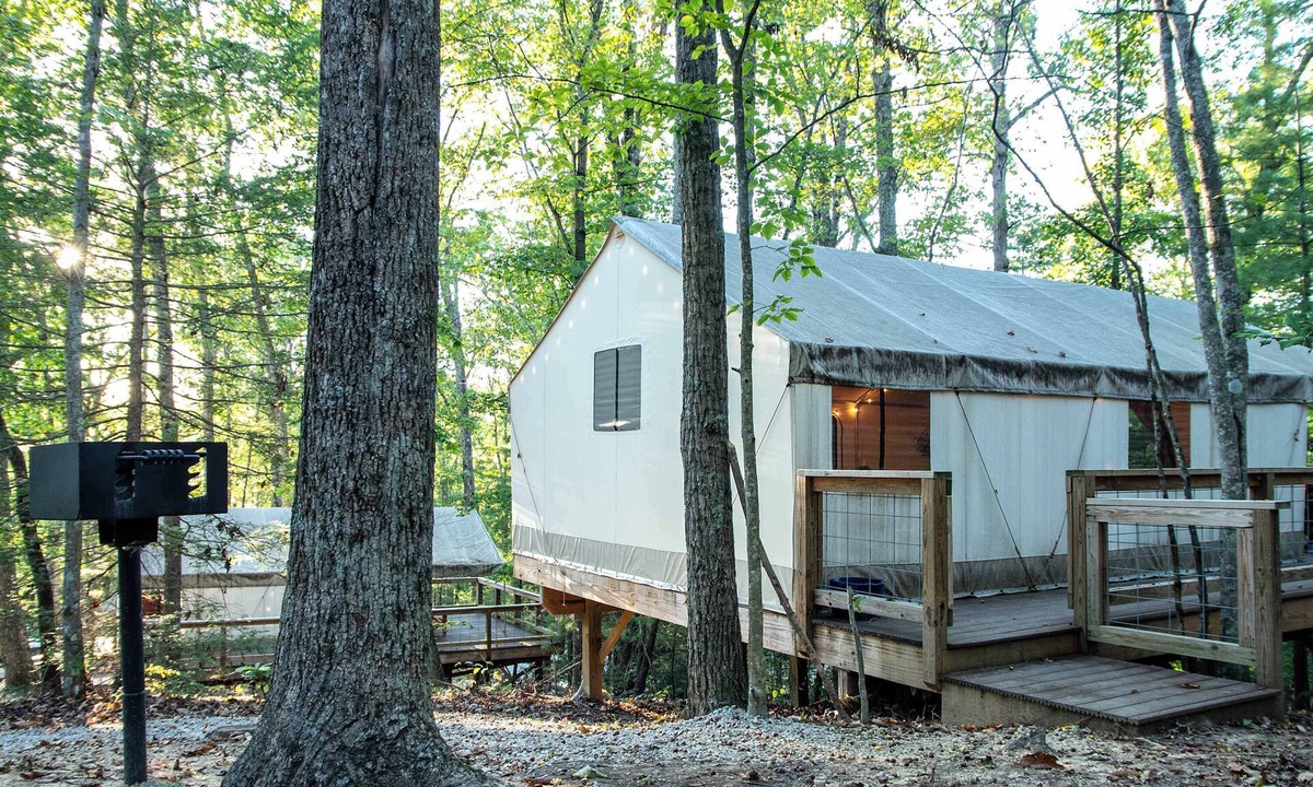 Primrose RV Rental | Vireo's Nest- Unique Glamping Tent in the Gorge️