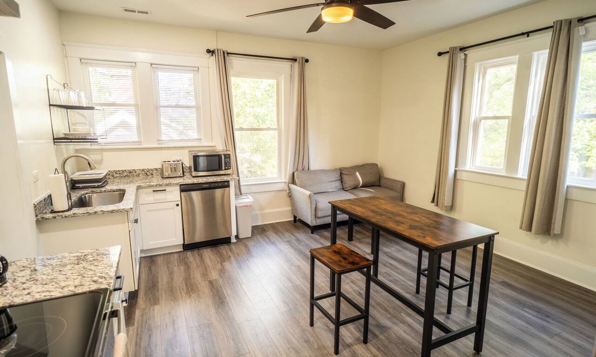 Durham Apartment | Walk to Duke Campus! 1 Bedroom in Trinity Park!
