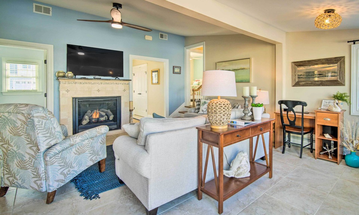 Beach Haven West House | Waterfront Beach Haven West Home w/Boat Dock
