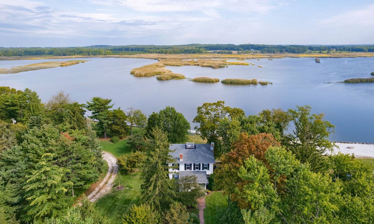 Bridgeton House | Waterfront Farmhouse Retreat w/Hot Tub & Fire Pit