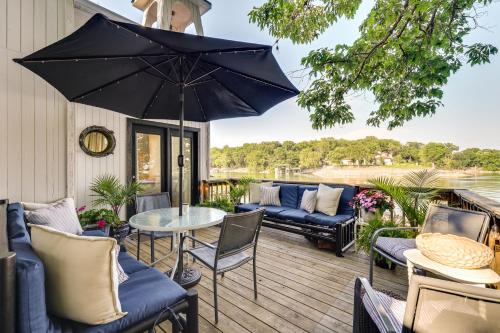Vinita House | Waterfront Home w/Dock in South Grand Lake!