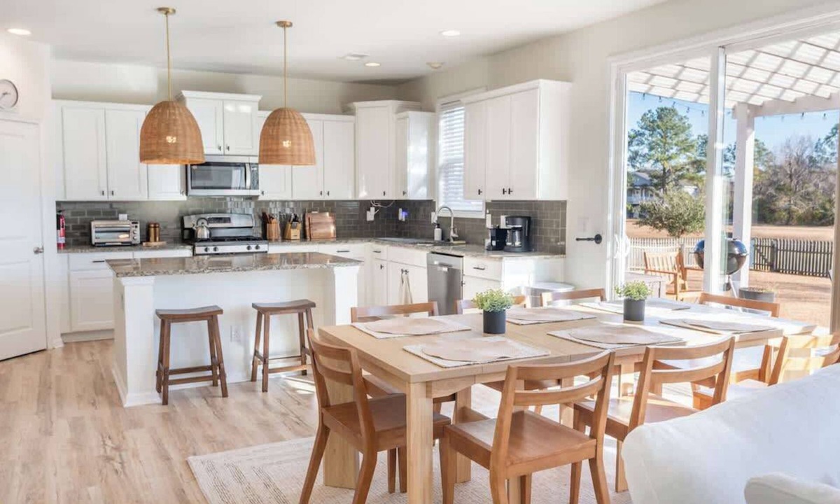 Hanahan House | Waterfront Views, Peloton & Office Near Charleston