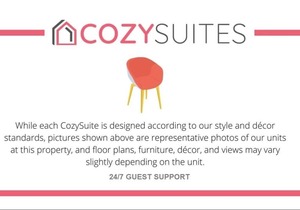 CozySuites Showboat | Modern Beachside Suite 06