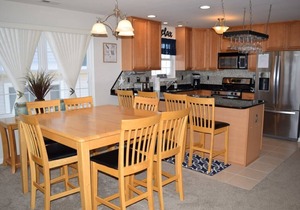 VIEWS of the ocean throughout. Enjoy dinner or a nice cocktail on the spacious deck.