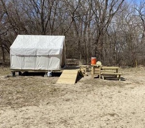 Tentrr State Park Site Nebraska Louisville Riverview Camp 
