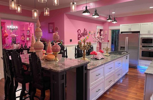 Hudson House | 1/2 of the Barbiecore Castle