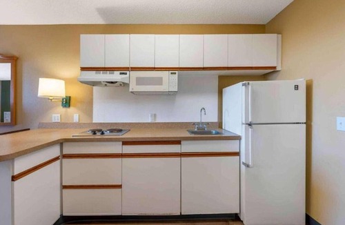 Eagan Apartment | 1 Queen Bed | ADA/RI Shower, Non-Smoking, Kitchen