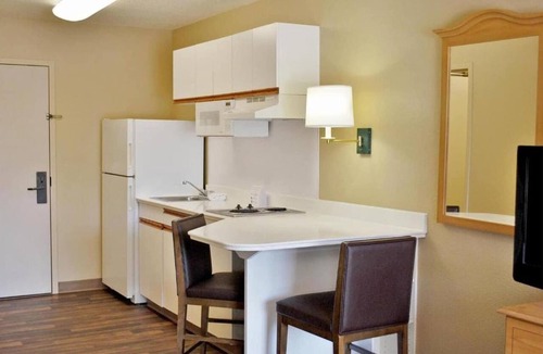 Eagan Apartment | 1 Queen Bed | ADA/RI Shower, Non-Smoking, Kitchen