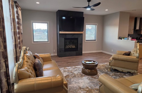 Rochester House | 1st Residential Elevator, modern luxury, stunning rooftop deck in Rochester, MN