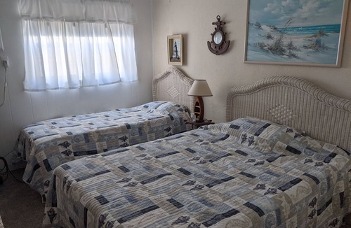 North Wildwood Condo | 2 Bedroom Beachfront Ocean View, Pools Parking, Grills, Boardwalk. Sleeps six.