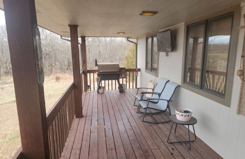 Elk County House | 2-bedroom vacation home sitting on your own private lake for fishing/relaxing.