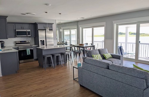 North End Condo | 2 BR Bayfront Condo with Gorgeous Sunsets, in Ocean City NJ