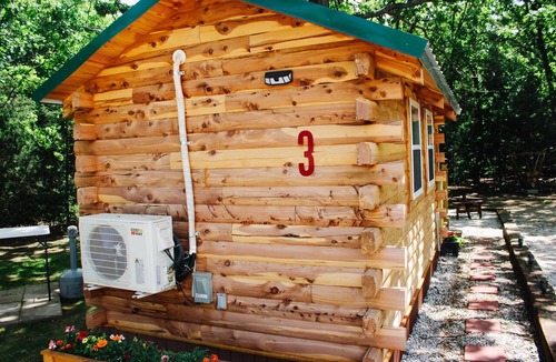 Neal Cabin | #3 - Amish Built Log Cabin Fishing Hunting Camping Cabin