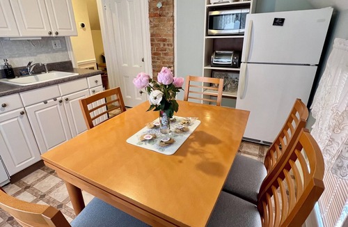 Ocean Grove Apartment | 3-BR apt: OCEAN views balcony, 1.5 blocks to beach passes, AC, WiFi, 1.5 baths.