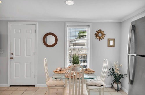 Avon Condo | 3 homes from Ocean, steps away from down town Bay Head and restaurants & shops!
