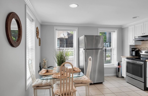 Avon Condo | 3 homes from Ocean, steps away from down town Bay Head and restaurants & shops!