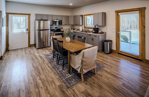 Newland Cabin | 3 Luxury Mtn Cabins/Sleeps 20/54-acre Gated Access Estate