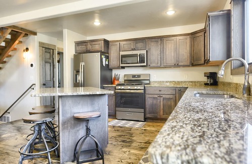 Lead Cabin | 3 story home nestled on a hillside near Terry Peak, AC, wifi and Hot Tub