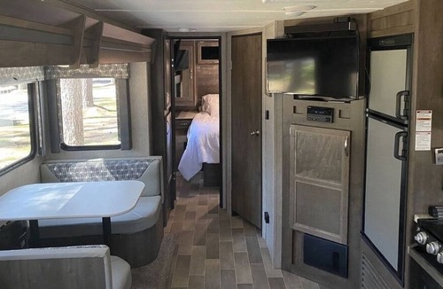 Berwick House | 31' Coleman RV at River Oaks RV Park