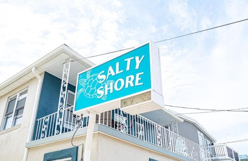 Wildwood Apartment | 318 E Youngs Ave Unit 2 Seaside Retreat Salty Shore Getaway