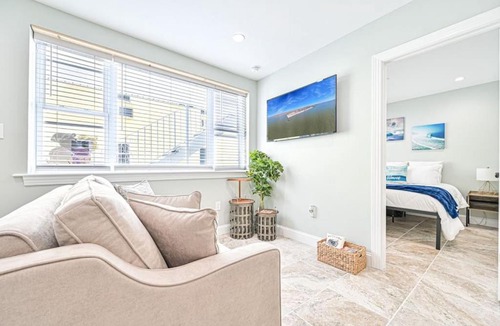 Wildwood Apartment | 318 E Youngs Ave Unit 2 Seaside Retreat Salty Shore Getaway