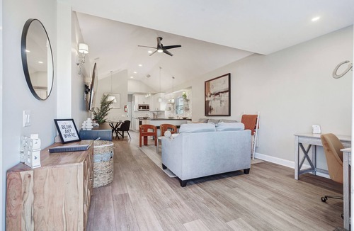Long Branch House | 3BR BEACH HOUSE~ 5 minute stroll to Beach & Private Outdoor entertainment Area