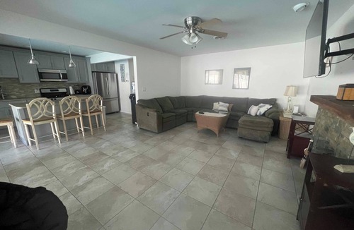 Avon House | 4 Bedroom, 3 Bath with Heated Pool + Hot Tub short walk to beach