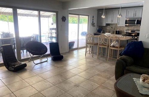 Avon House | 4 Bedroom, 3 Bath with Heated Pool + Hot Tub short walk to beach