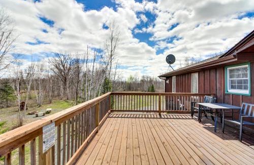 Brook Park House | 40-Acre Brook Park Retreat Near Lakes & Fishing!