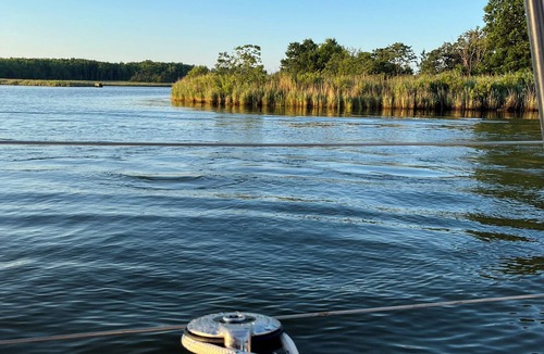Stevensville Boat Rental | 40' Bristol sailboat with spectacular views