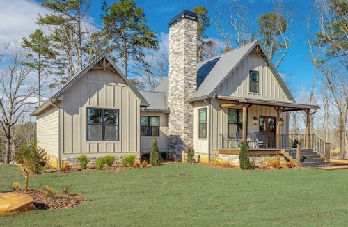 Mentone House | 4BR Lookout MTN, Mentone! Hot Tub, Views, Fireplaces, Trails, Hiking, Fishing