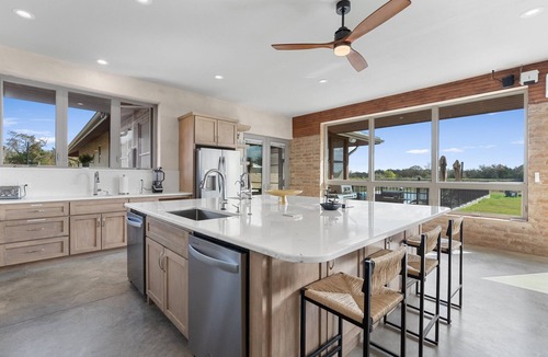 La Grange House | 5,000ft² Lakeside Getaway: Pool, Games, Hot Tub