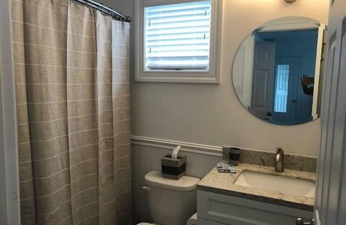 Stone Harbor House | 5 bedroom, 3 bath home located just 6 houses to the beach. The property is being totally updated with new kitchen,