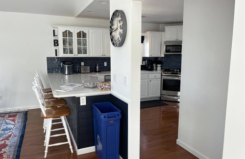 Harvey Cedars House | 5 bedroom house steps to private Beaches