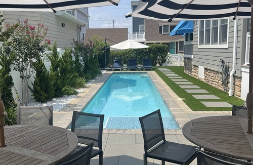 Normandy Beach House | 5 BR Ocean Block Home w/Heated Pool and Pool House in Normandy Beach