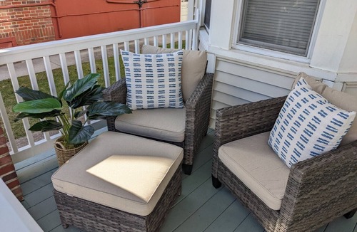 North End Condo | 7th & Central-Cozy 2bed/1bath 1st floor condo